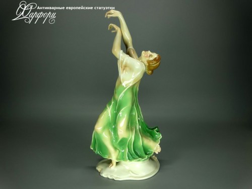 Купить фарфоровые статуэтки KARL ENS, Isadora Duncan, Германия